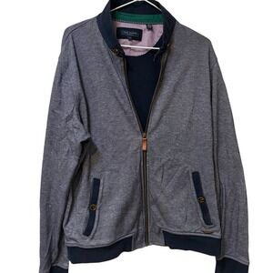 Ted Baker Bomber Jacket Retro Smart Casual Menswear Size 5  L/XL